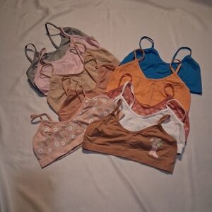 Kids Comfort Cotton Bralette Pack - Assorted Colors